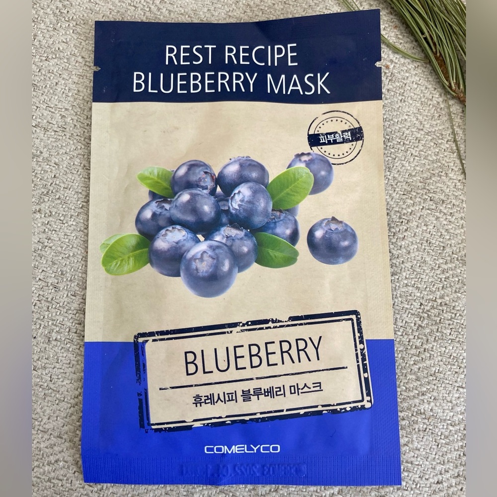 Comelyco Rest Recipe Blueberry Mask